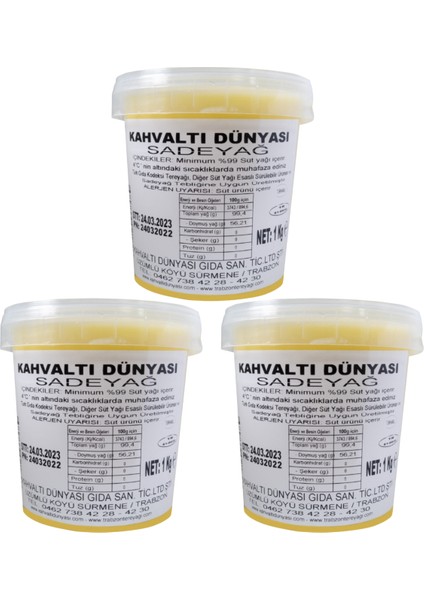 Sadeyağ 1000G 3'lü Avantajlı Paket