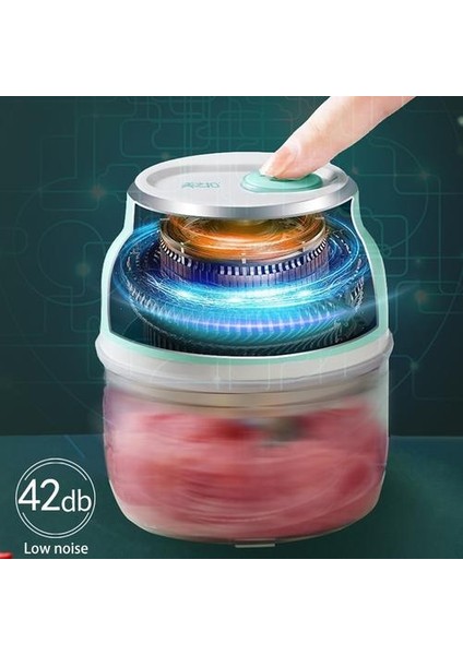 Elektrikli Mini Gıda Sarımsak Sebze Kıyıcı Öğütücü (Yurt Dışından)