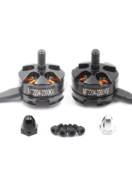 2 Adet MT2204 2300KV Fırçasız Motor Cw/ccw + 5045 Pervane + 20A Esc