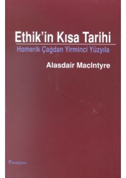 Ethikin Kısa Tarihi