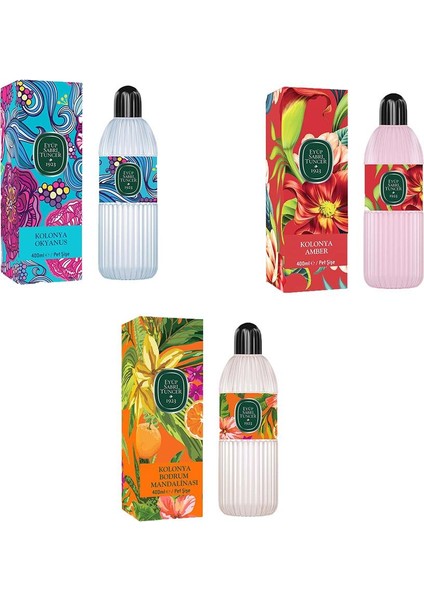 Kolonya Bodrum Mandalinası, Okyanus Ve Amber