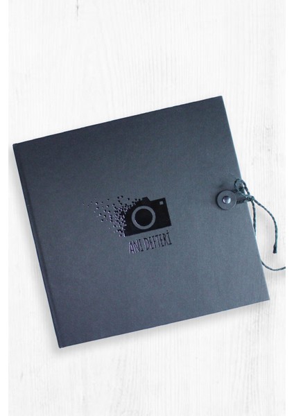 Siyah Anı Defteri ( Etiketli ve Kalemli )