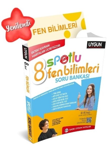 8. Sınıf LGS Fen Bilimleri Spotlu Soru Bankası (Bolnot'a Özel Güncel Içeriğe Sahiptir)