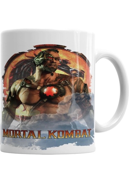 Mortal Kombat Kano Game Kupa Bardak Porselen