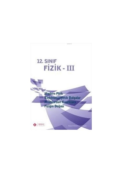 Sonuç Yayınları  12.Sınıf Fizik-Iıı