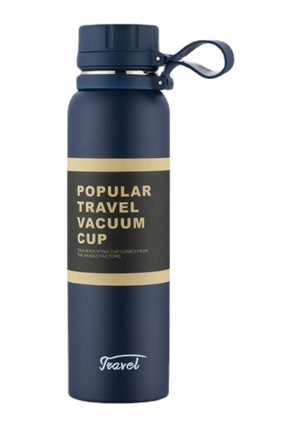 Çift Paslanmaz Çelik Spor Termos 650 ml (Yurt Dışından)