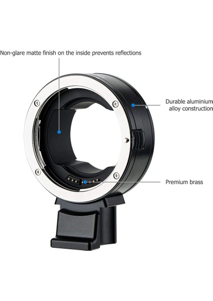 Ca-Ef_rf Lens Adaptörü Ef-Eos R (Canon Rf Gövde - Ef/ef-S Lens)