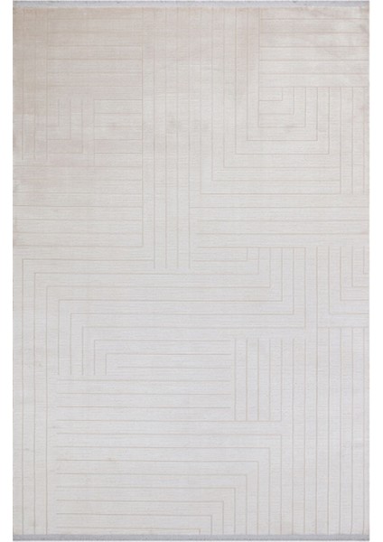 Queen QN06 Krem Modern Desen Halı