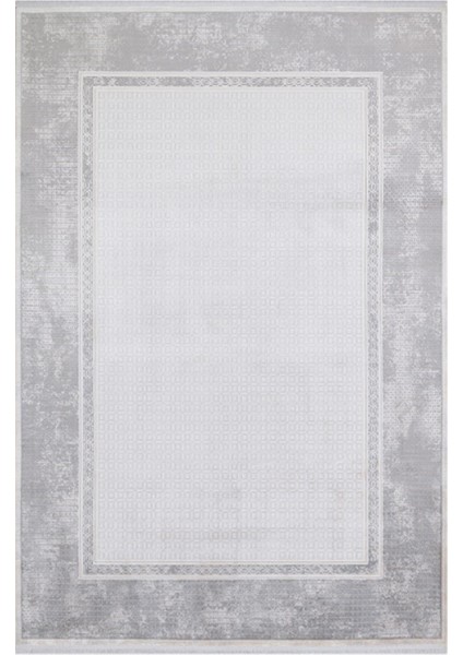 Queen QN04 Gri Modern Desen Halı