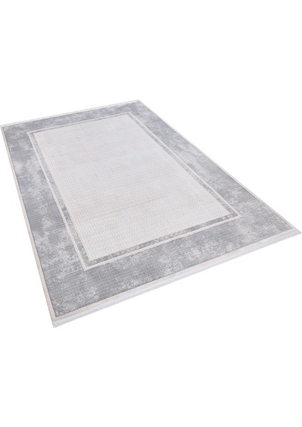 Queen QN04 Gri Modern Desen Halı modelleri