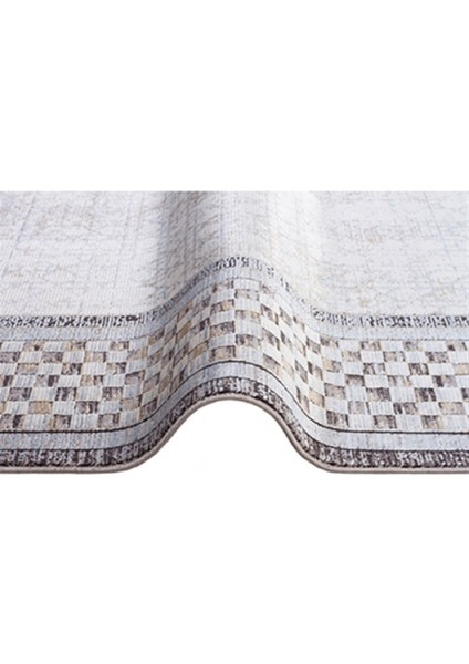 Kuvars DA12B Krem Modern Desen Halı modelleri