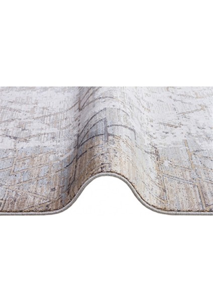 Kuvars EH40A Gri Modern Desen Halı modelleri