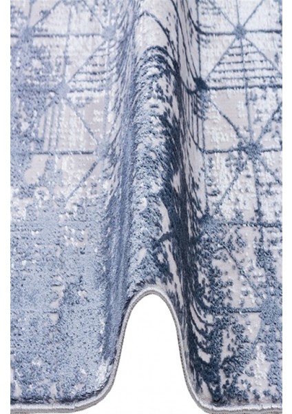 Poem PM06 Mavi Modern Desen Halı modelleri