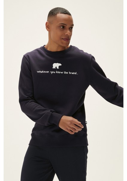 Erkek Siyah Sweatshirt You Know Crewneck fiyatları