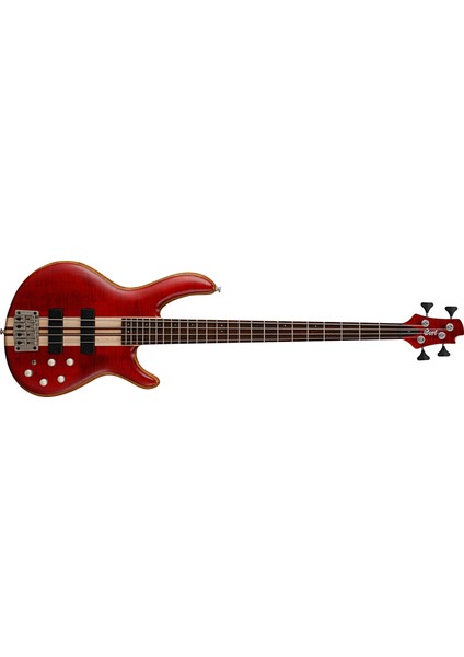 Bas Gitar 4 Telli Open Pore Black Cherry