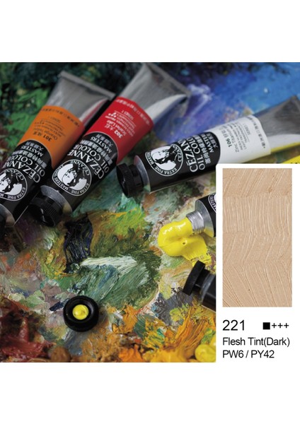 Cezanne Extra Fine Masters' Yağlı Boya 45ML (Oil Colour) Flesh Tint Dark 221