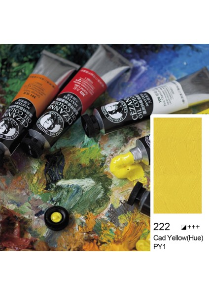 Cezanne Extra Fine Masters' Yağlı Boya 45ML (Oil Colour) Cad Yellow Hue 222