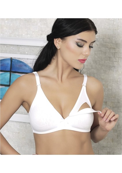 10876 Cotton Emzirme Sütyeni