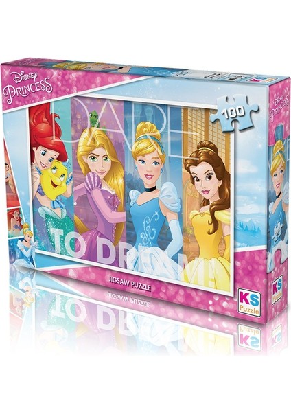 KS Games PR714 Ks Disney Princess / 100 Parça Puzzle