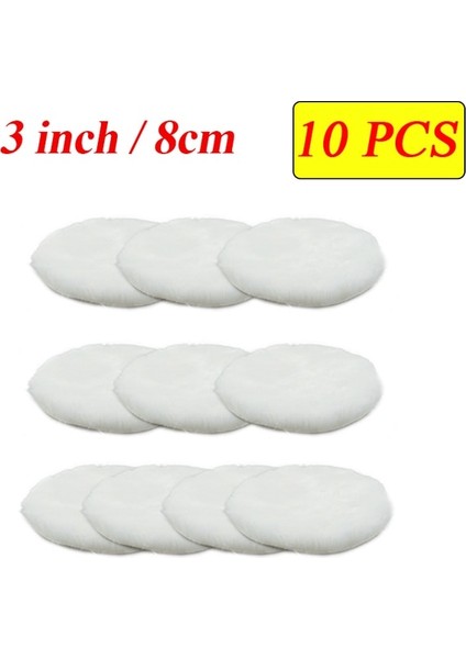 5/6pcs 3/4/5/6/7 Inç Parlatma Kiti Parlatma Pad Araba Ağda Sünger Disk Yün Tekerlek Oto Boya Bakım Parlatıcı Pedleri Araba Gadget (Yurt Dışından)