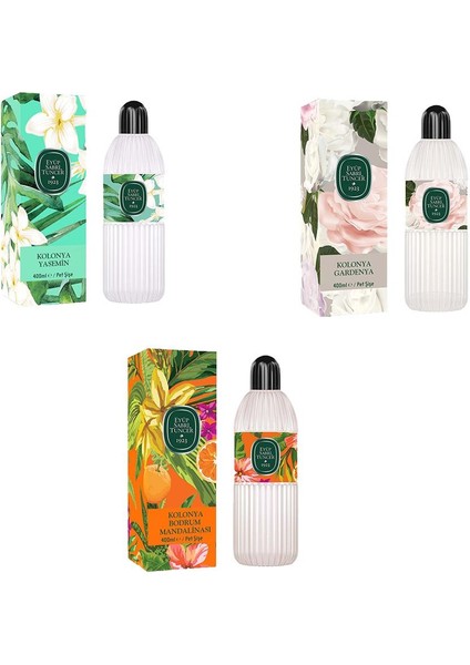 Kolonya Bodrum Mandalinası, Yasemin ve Gardenya