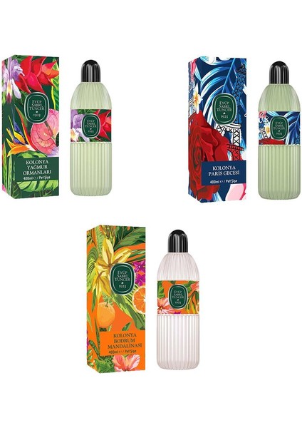 Kolonya Bodrum Mandalinası, Yağmur Ormanları ve Paris Gecesi