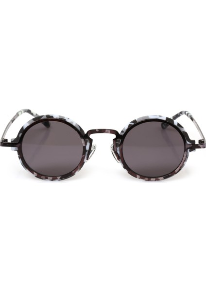 s Yuvarlak Kamuflaj Çerçeceli Unisex Güneş Gözlüğü AE2104C11
