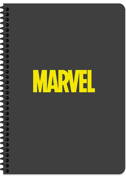 Marvel Seri2 20X28 80 Yp. Çizgili Karton Kapak Spiralli Defter