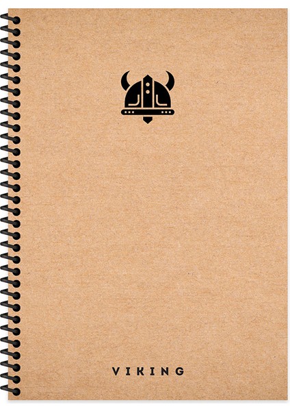 20X28 100 Yp.çizgili Spr.sert Kap.la Plume Viking Defter 417953-99