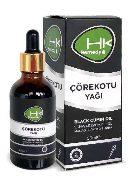 Hk Remedy Çörekotu Yağı 50 ml