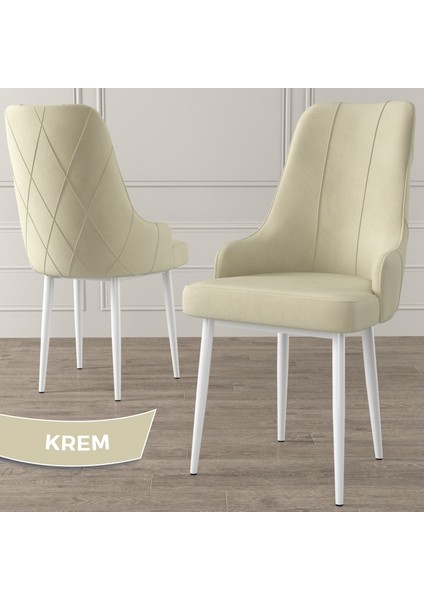 Concept Ram Serisi 80 x 132 cm Mutfak Masa Takımı Beyaz Masa 4 Sandalye 1 Bench fırsatları