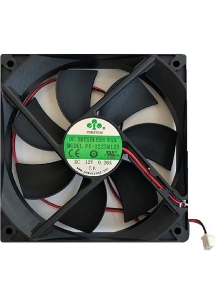 Hobi Kuluçka Makine Fan 12 Volt 12 x 12 cm