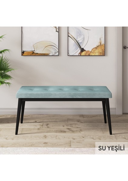 Concept Ram Serisi 80 x 132 cm Mutfak Masa Takımı Siyah Mermer Desen Masa 4 Sandalye ve 1 Bench fırsatları