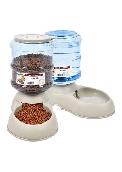 3.8l Otomatik Pet Besleyici Büyük Kapasiteli Kedi Su Çeşmesi Plastik Pet Kedi Köpek Su Şişesi Besleme Kaseleri Su Dağıtıcı | Kedi Besleme ve sulama Malzemeleri (Yurt Dışından)