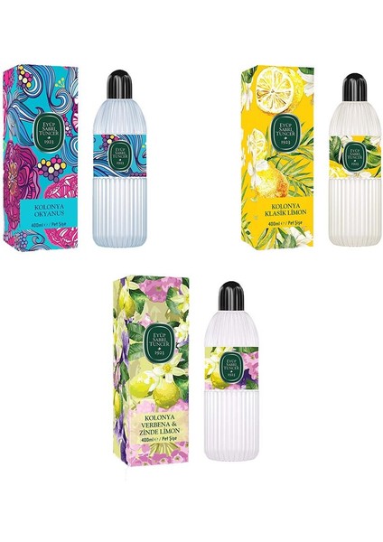 Kolonya Verbena & Zinde Limon, Okyanus ve Klasik Limon