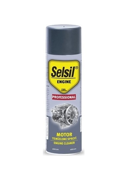Selsil Susuz Motor Temizleme Spreyi Engine Cleaner 500ML