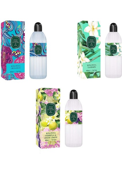 Kolonyası Verbena & Zinde Limon, Okyanus ve Yasemin