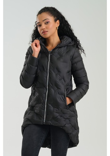 Kadın Mont Kapüşonlu 4137 RD23KB234137 fiyatları