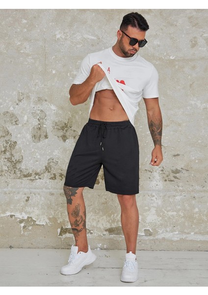 Siyah Erkek Şort fırsatları