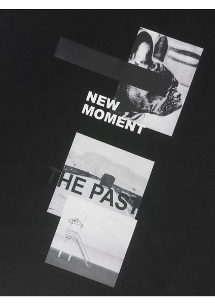 The Past Oversize Unisex Tshirt Siyah indirimleri