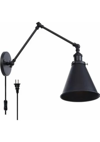 Ri̇oli̇ght Akrobat Mafsalli Metal Hareketli̇ Başlik Kablolu Apli̇k Okuma Lambasi