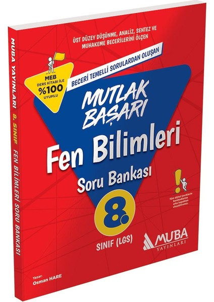 Muba Yayınları Mutlak Başarı LGS Fen Bilimleri Soru Bankası