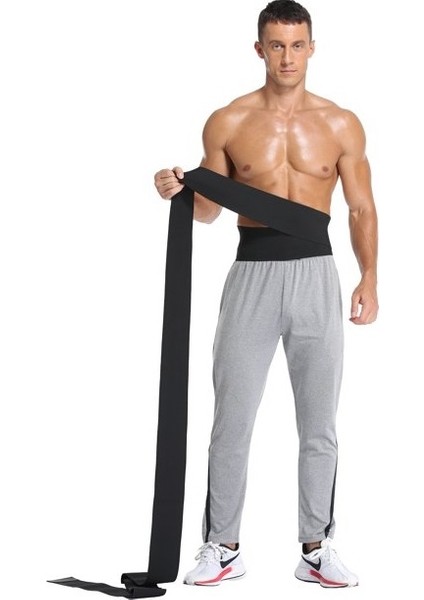 l Tummy Wrap Waist Trainer Kum Saati Görünümü Şekillendirici Inceltici Sarma Bel Korsesi fiyatları