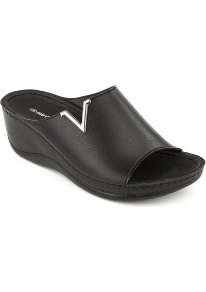 Perla 31148-001 Anatomik Taban Kadın Terlik Siyah 36-40 modelleri