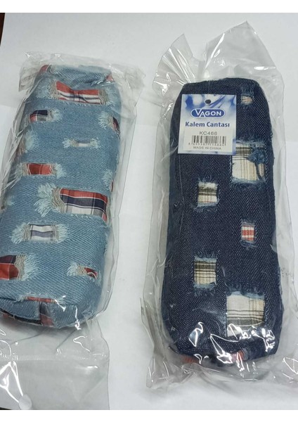 KC466-KC492 Tek Gözlü Kalem Çantası 2'li