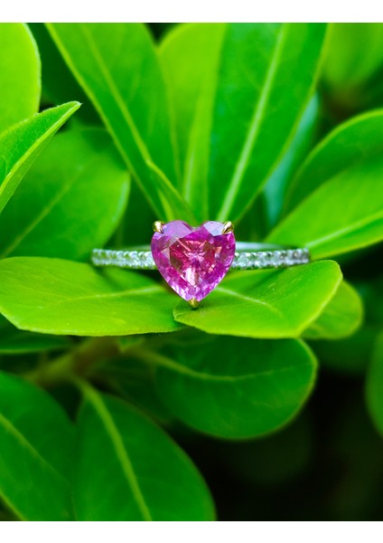 1,34 Karat Pırlantalı Safir Yüzük fiyatları