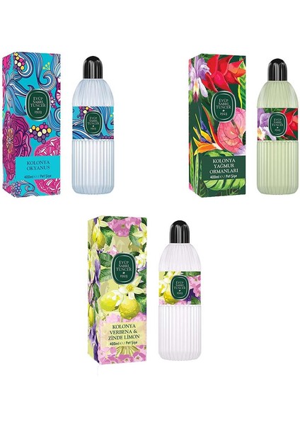 Kolonyası Verbena & Zinde Limon, Okyanus ve Yağmur Ormanları