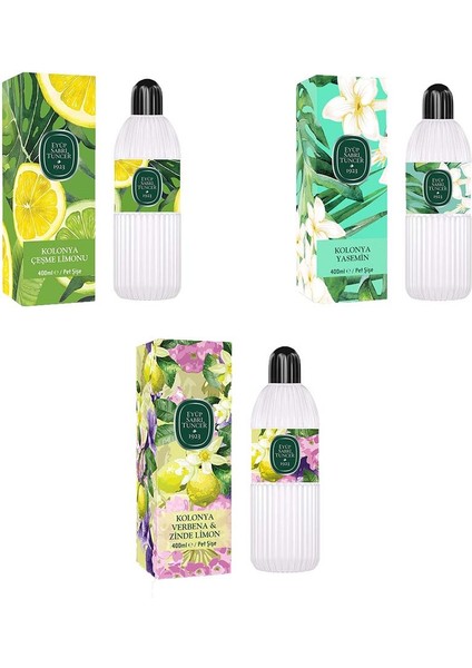 Kolonya Verbena & Zinde Limon, Çeşme Limonu ve Yasemin