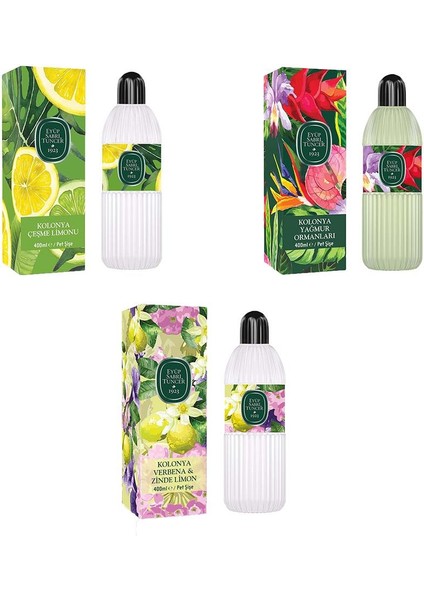 Kolonya Verbena & Zinde Limon, Çeşme Limonu ve Yağmur Ormanları