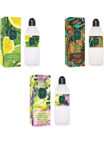 Kolonya Verbena & Zinde Limon, Çeşme Limonu ve Tütün